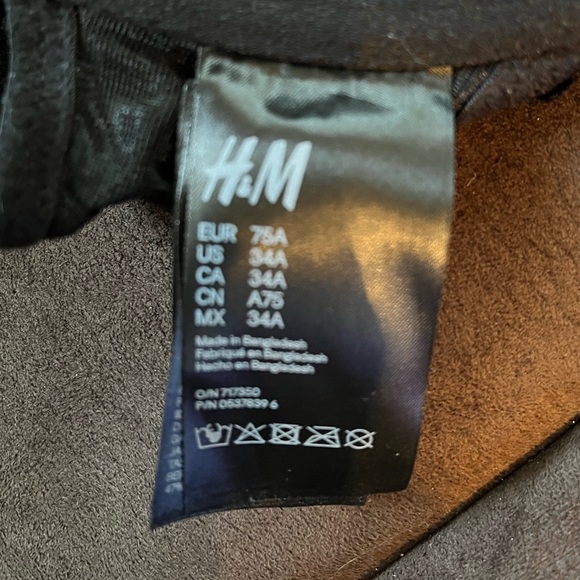 H&M Black Bra (32A) - Picture 6 of 6